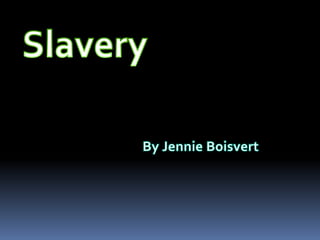 Slavery Poem