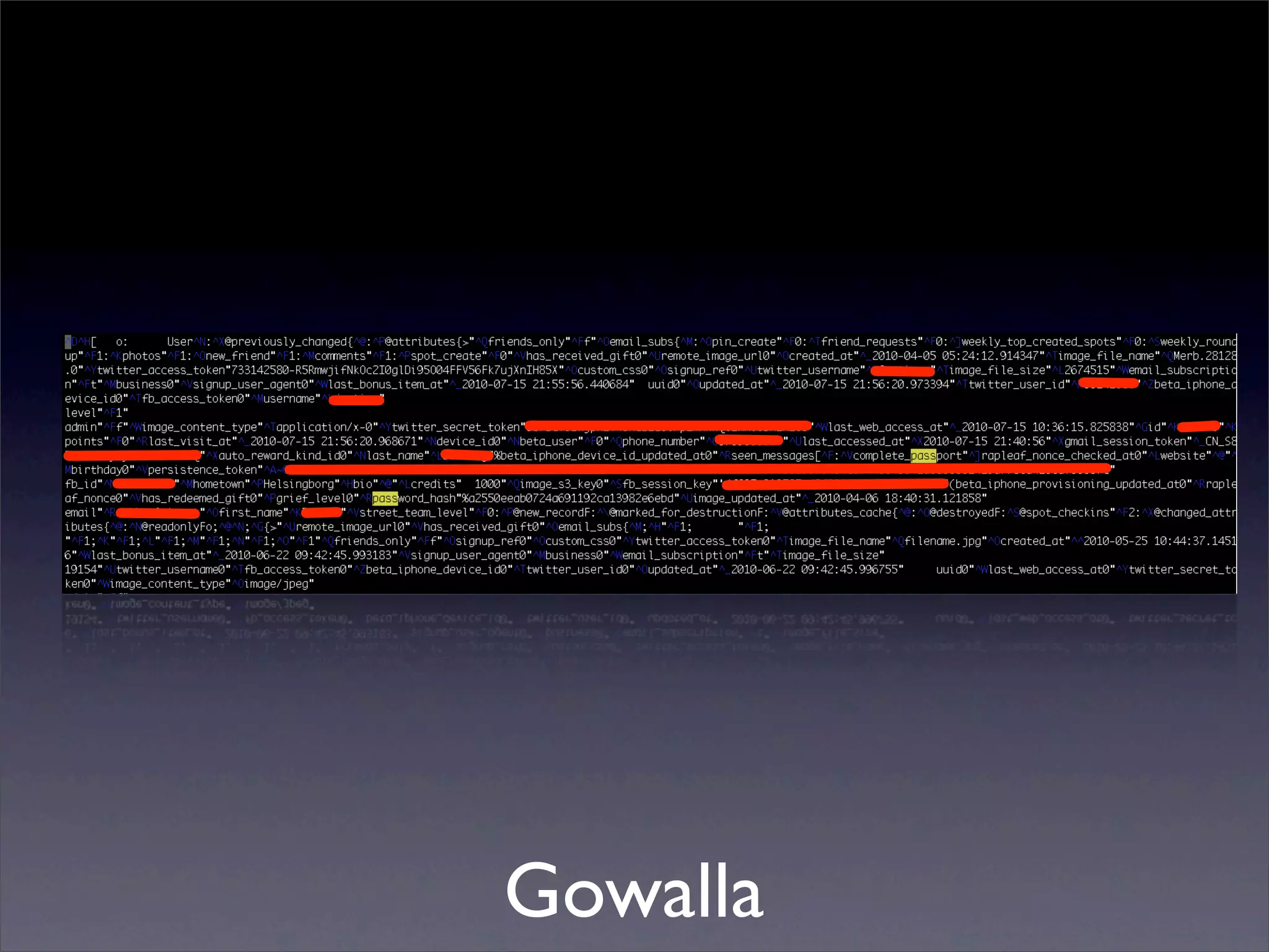 Gowalla
 