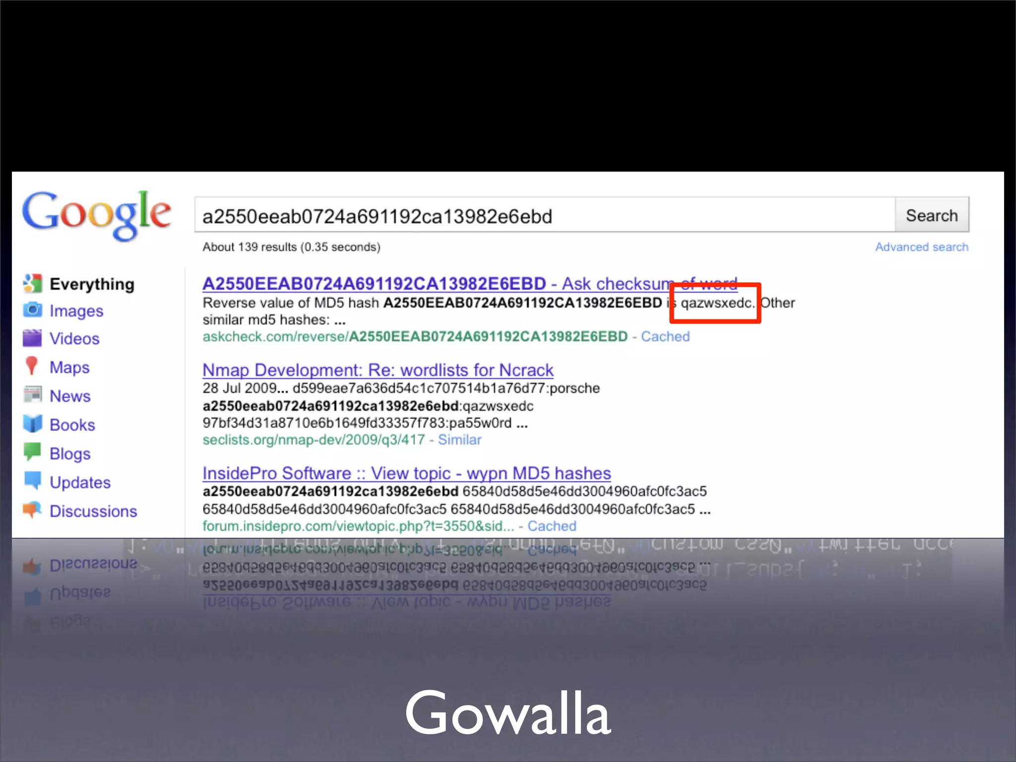 Gowalla
 