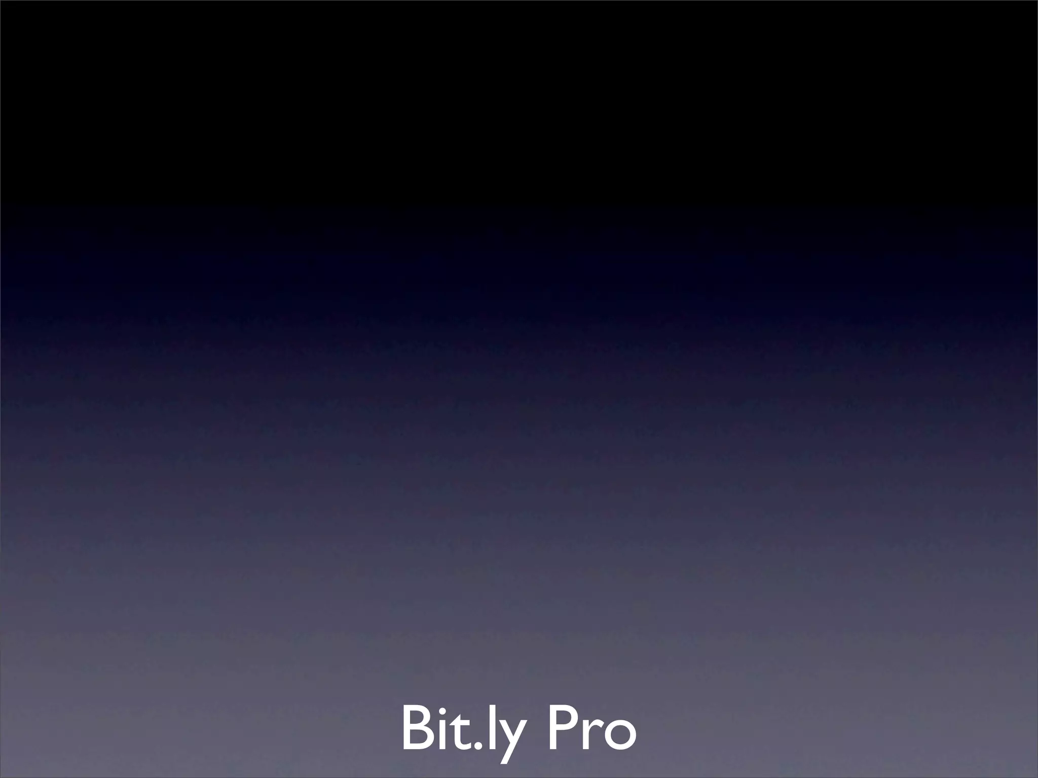 Bit.ly Pro
 