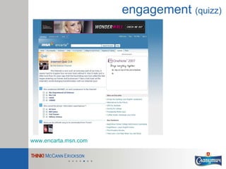 engagement  (quizz) www.encarta.msn.com   