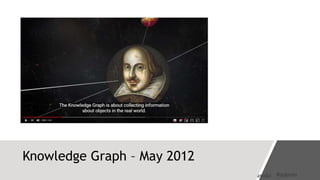 #pubcon@bill_slawski
Knowledge Graph – May 2012
 
