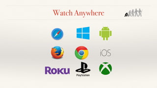 Watch Anywhere
 