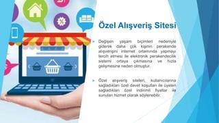Özel Alışveriş Sitesinde Pazaryeri: Trendyol Örneği