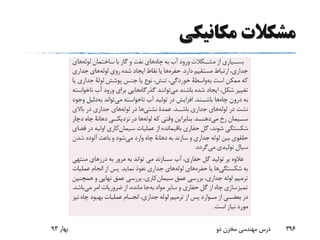 ‫مکانیکی‬ ‫مشکالت‬
‫بهار‬93 ‫دو‬ ‫مخزن‬ ‫مهندسی‬ ‫درس‬ 396
 