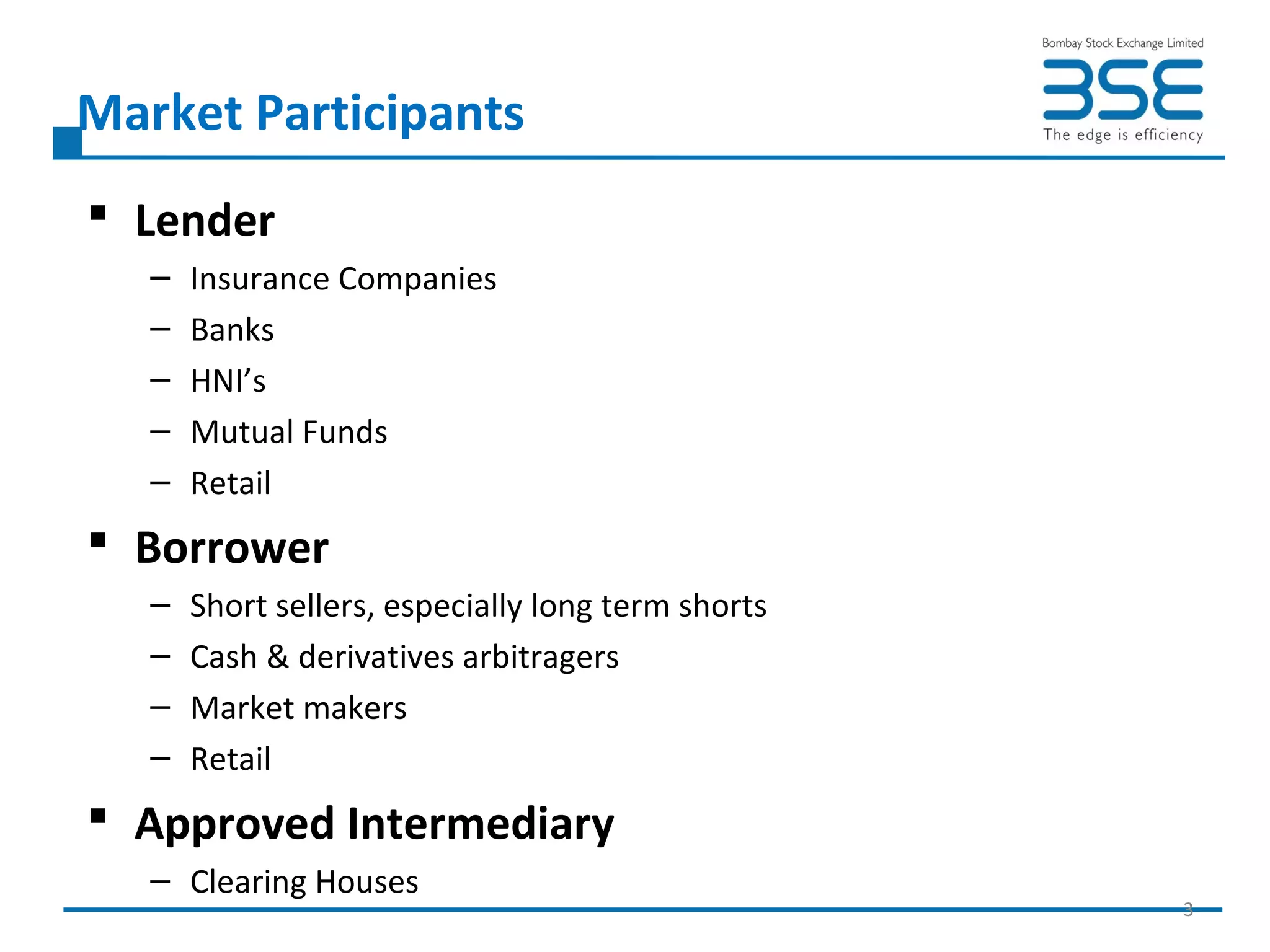 Securities Lending Example What is Securities Lending and Borrowing? | PPT
