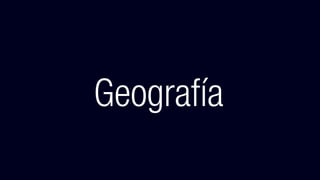Geografía
 