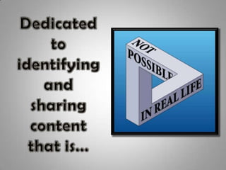 Dedicated to identifying and sharing content that is… 