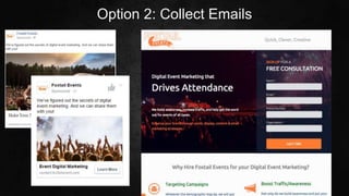 #SLCHUG
Option 2: Collect Emails
 