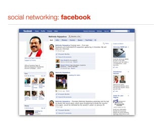 social networking: facebook
 
