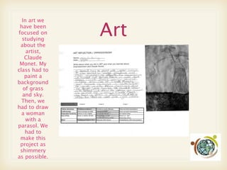 Student Led Conference - Amanda