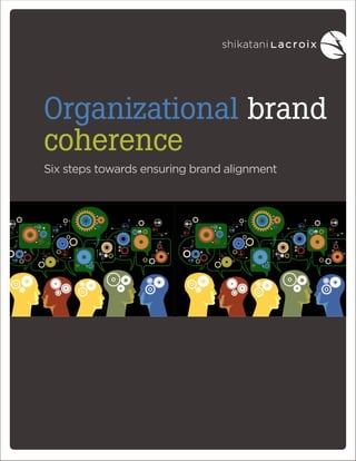 Organizational brand
coherence
Six steps towards ensuring brand alignment

 