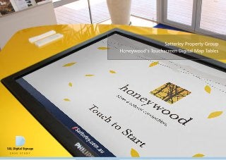 S&L Digital Signage Case Study - Satterley's Honeywood Sales Office