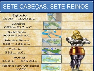SETE CABEÇAS, SETE REINOS
 