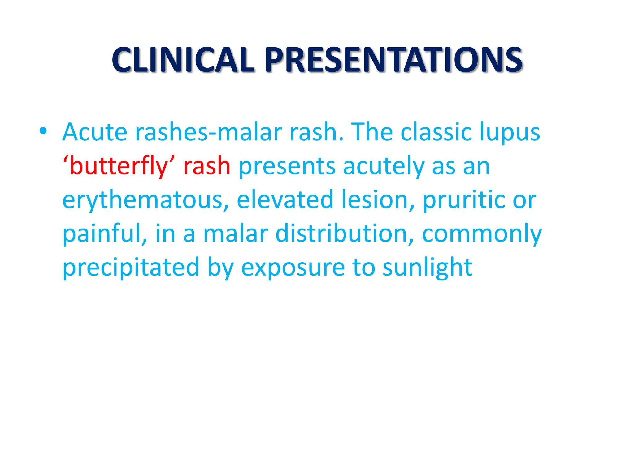 SYSTEMIC LUPUS ERYTHEMATOSUS (SLE | PPTX