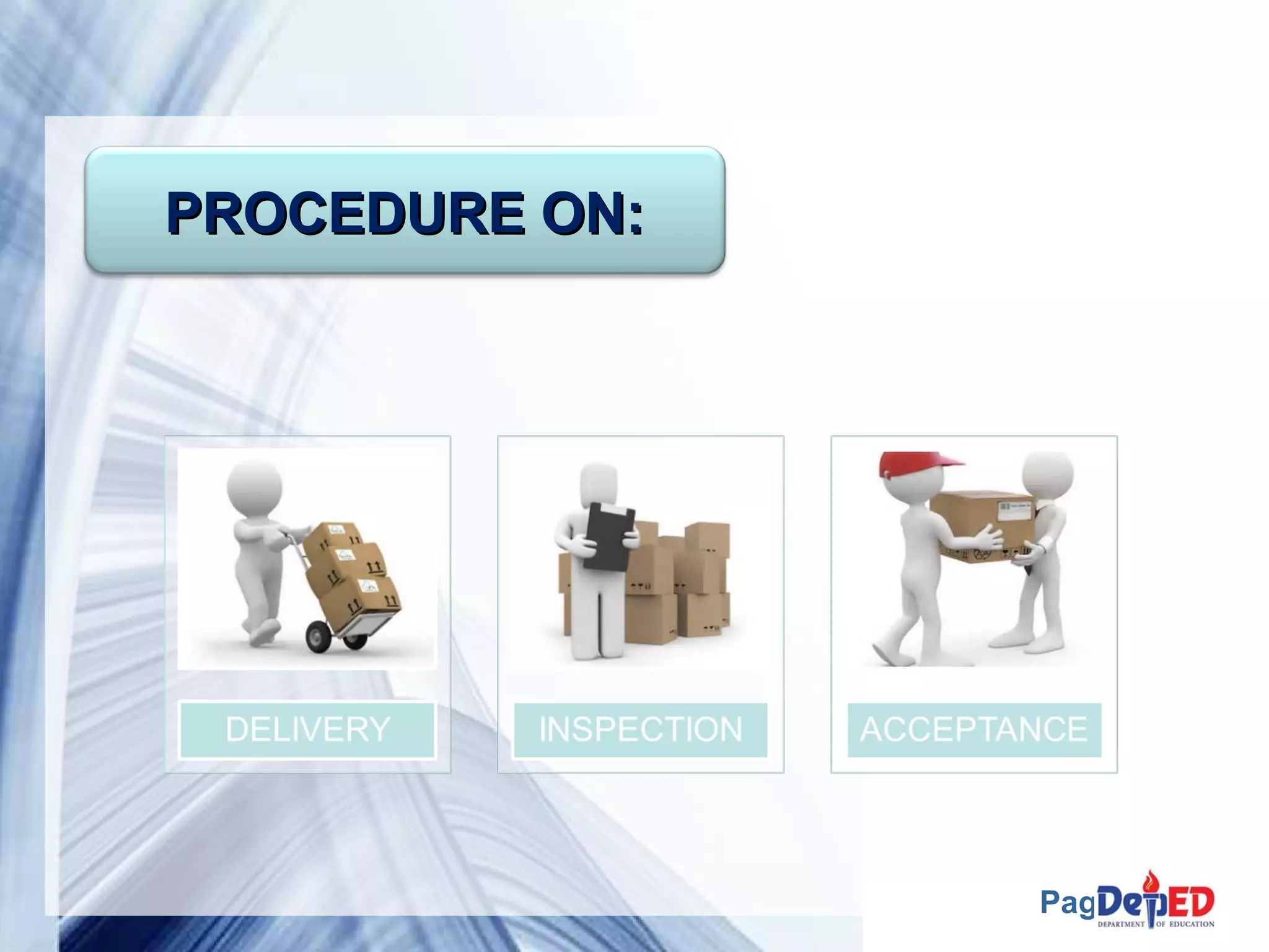 Page 10 
PPRROOCCEEDDUURREE OONN:: 
 