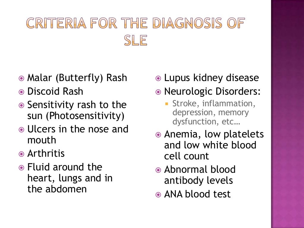 Sle body meds.onome