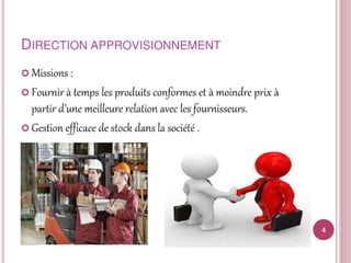 Sélection et classement fournisseurs