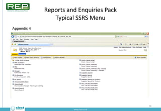 Reports and Enquiries Pack
                                                              Version History
Appendix 6a
Recen...
