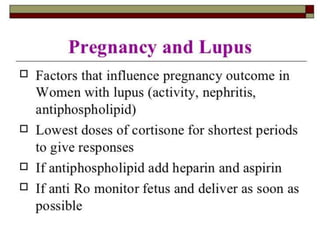 Sle diagnosis &amp; treatment
