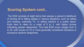 sleep pattern and its disorders with standard classification.ppt