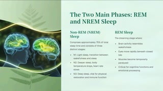 Main point of the sleep presentation Sleep.ppt
