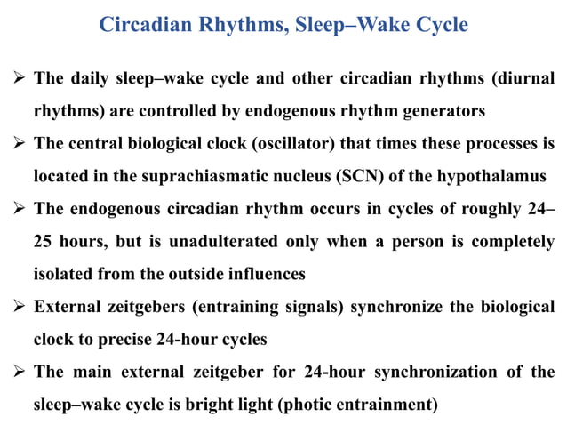 Sleep wake cycle | PPTX | Sleep Disorders | Diseases and Conditions