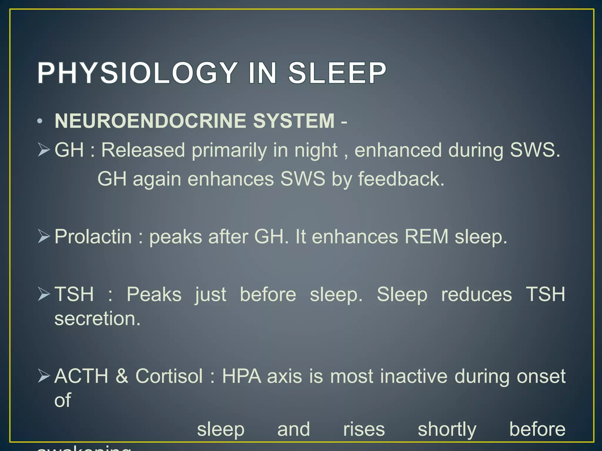 Sleep wake disorders | PPTX