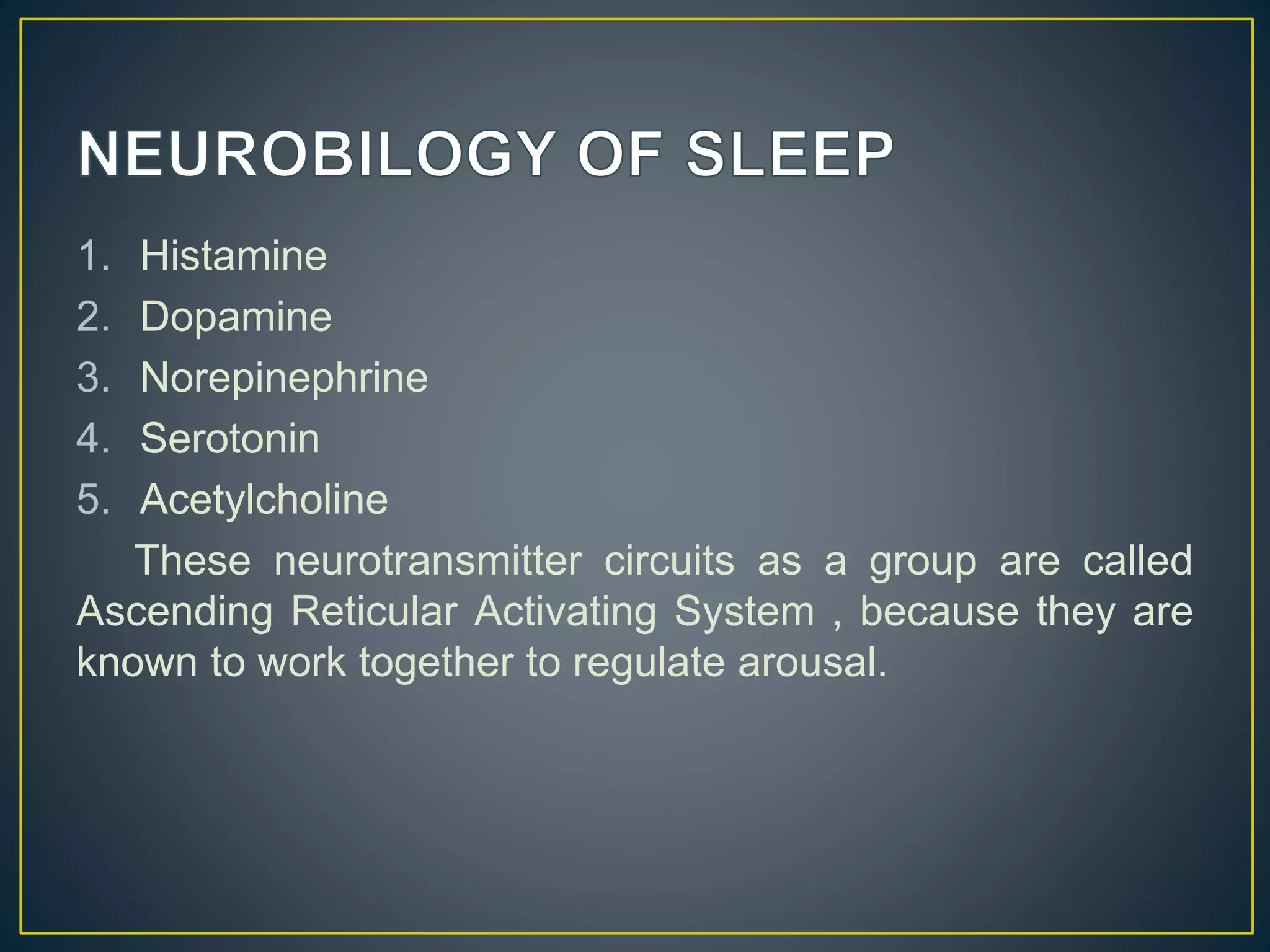 Sleep wake disorders | PPTX