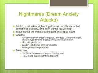 Sleep and its disorders | PPTX