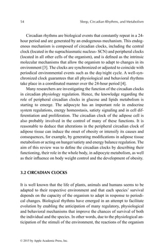 Sleep, Circadian Rhythms, and Metabolism_ The Rhythm of Life ( PDFDrive ...