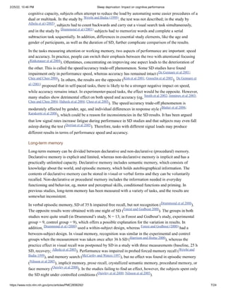 Sleep deprivation impact on cognitive performance | PDF
