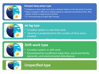 Sleep Delay Sleep Disorders Compiled - Physiology of sleep | PPTX