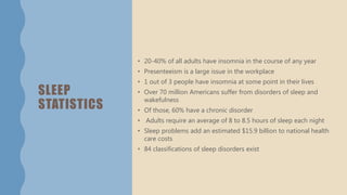 Sleep Statistics.pdf Sleep Tips for Health and Performance | PPTX