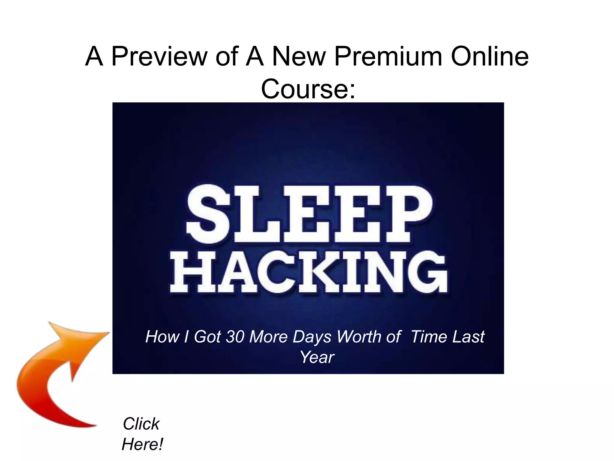 "Over the course of the seven days, my
sleep improved from four to five hours of
actual sleep time during my eight and half
hours in bed, to just over seven hours
asleep! Scott, thank you, thank you,
thank you for presenting this information
in a succinct, informative matter"
- Dana M
 