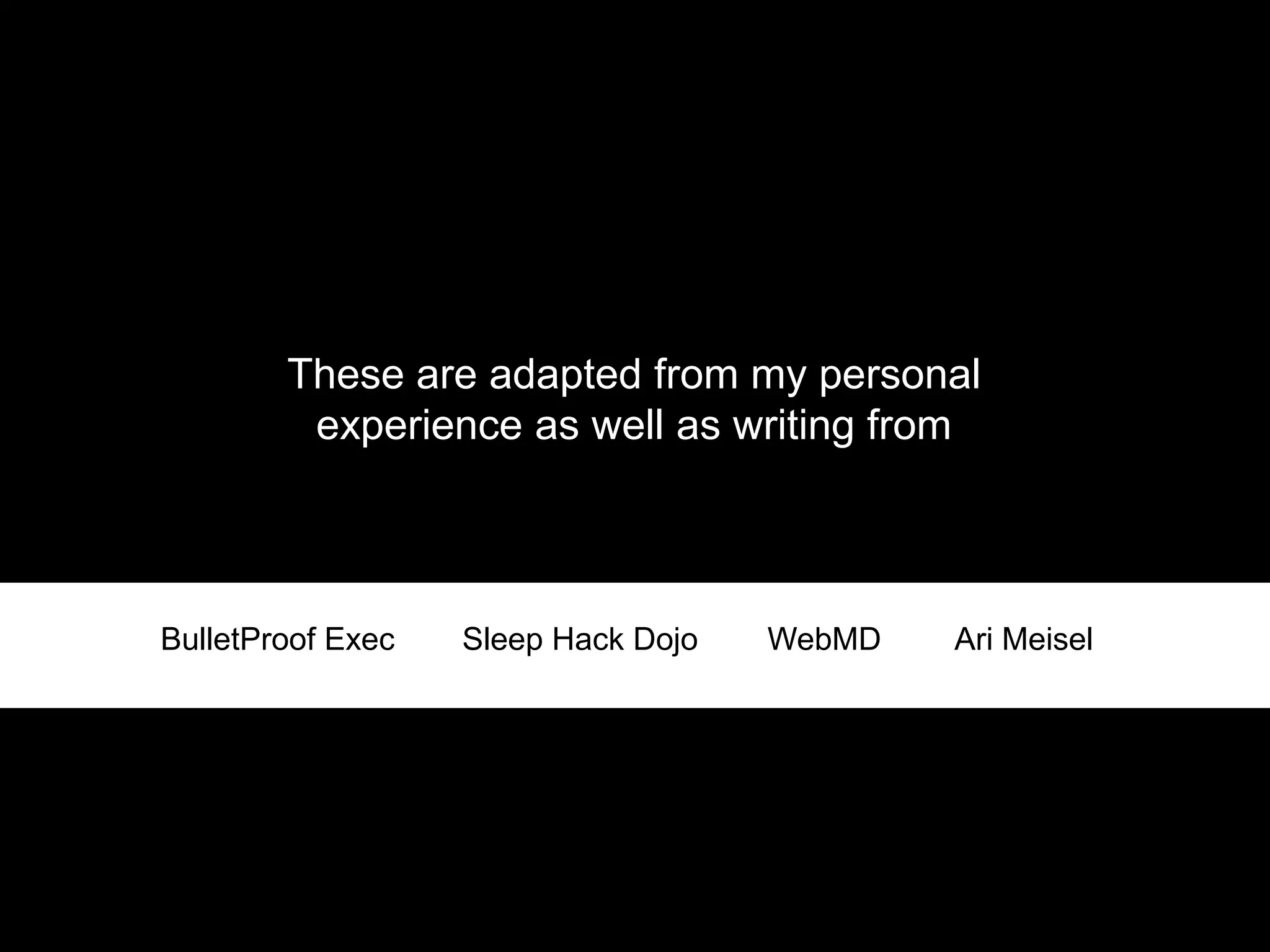 "Good class to take if you are having
trouble regulating your sleep. I feel more
energy and less anxious since I am better
rested and prepared for a long day. I
didn't realize sleep could have such an
affect. Scott s lessons are quick and easy
to follow. All information is practical.
Your body will thank you for it.”
-Aishwarya N
 