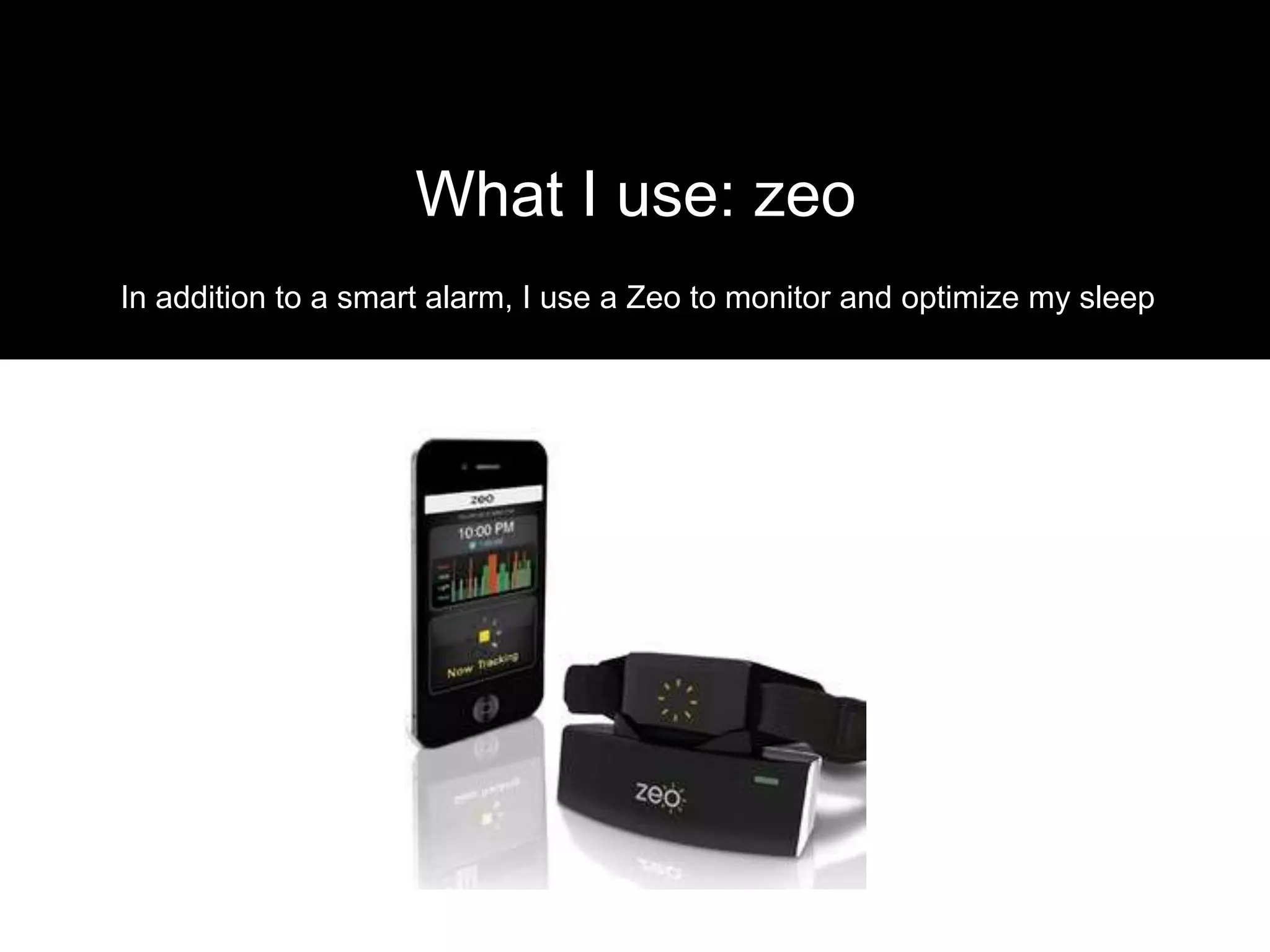 1) Don’t use an alarm clock
TWOsolutions
 