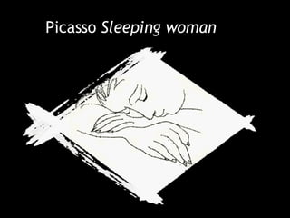 Picasso  Sleeping woman 