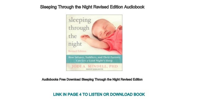 Audiobooks Free Download Sleeping Through The Night Revised
