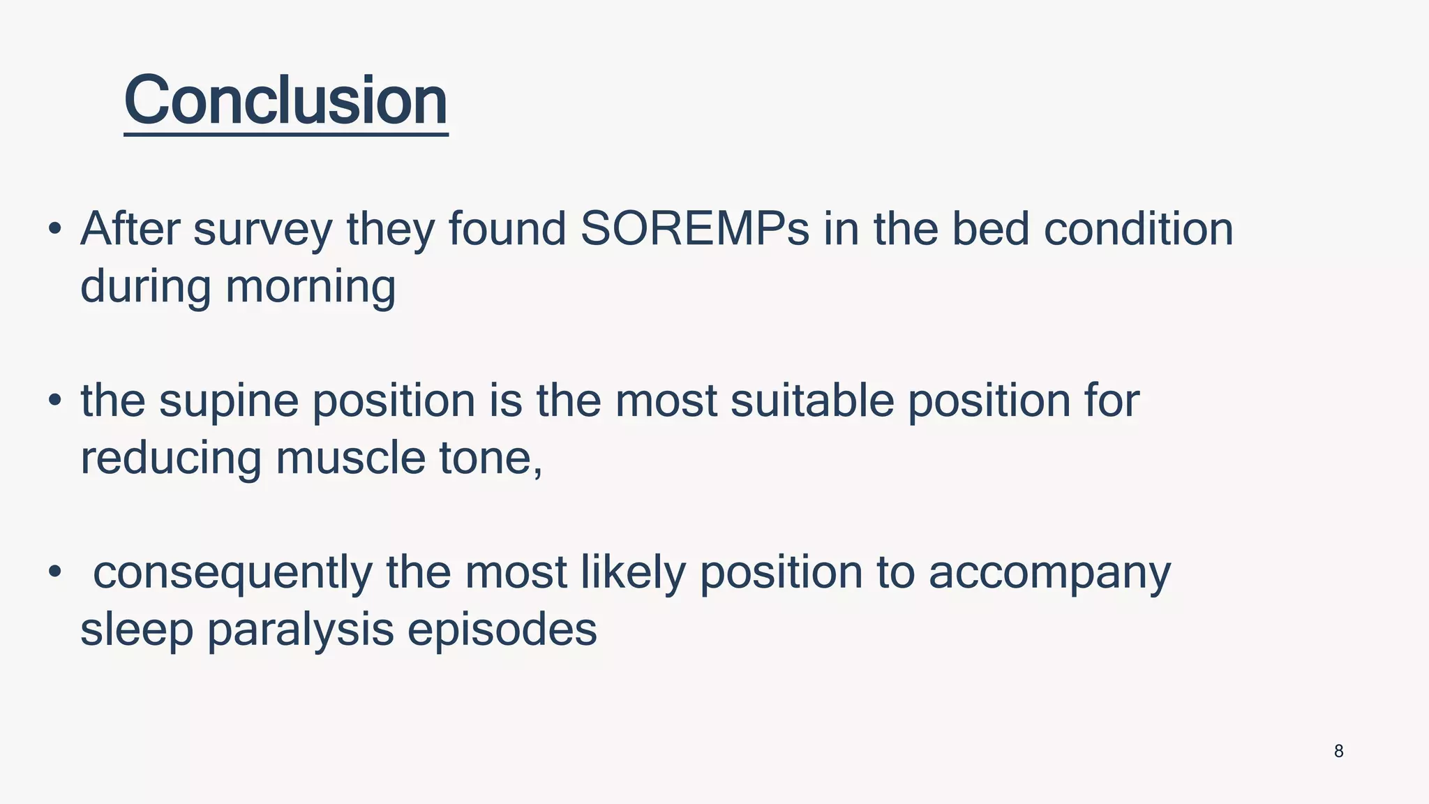 Sleep Paralysis | PPTX