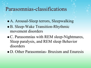 Sleep Presentation