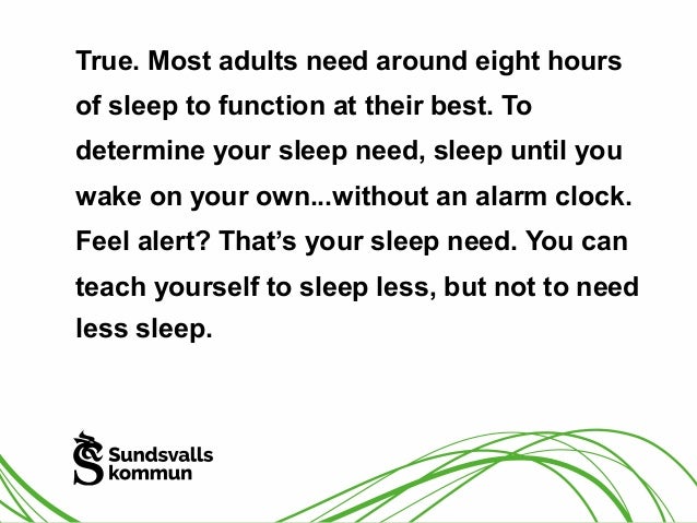 Sleep quiz