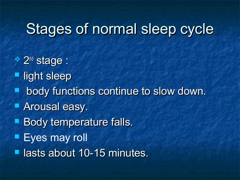Sleep & rest pattern