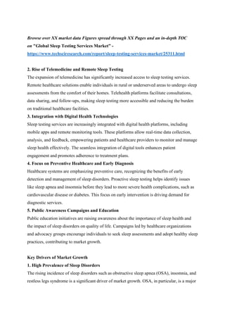 Curated visual reference: Visual Reference: Sleep Testing Services Market Unveiling Competition Size And Robust