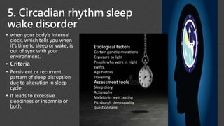 sleep wake disorders.pptx