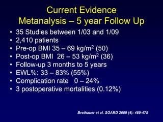 Sleeve gastrectomy in patients with bmi | PPTX