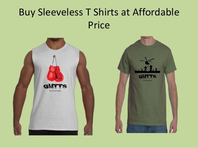 buy sleeveless t shirts online