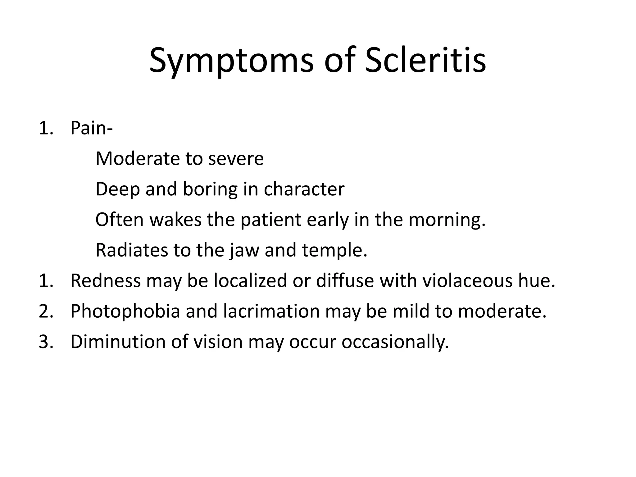 Localized Redeness SLERITIS in detail including anterior and posterior | PPTX