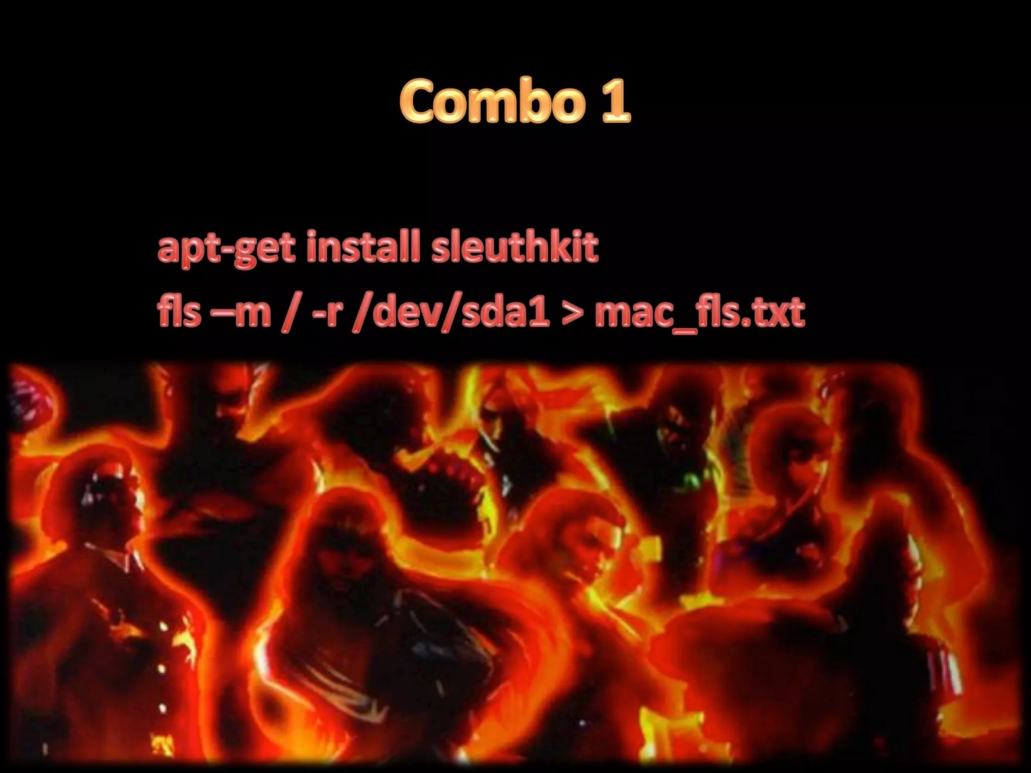 Sleuth kit by echavarro - HABEMUSHACKING