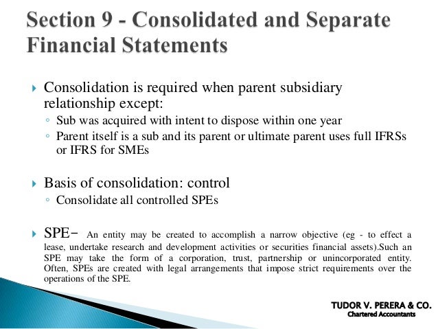 slfrs for sme sme full form